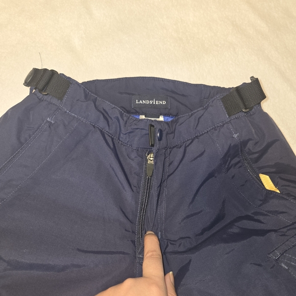 Lands' End Kids' Black and Blue Cargo One Piece - Picture 11 of 13